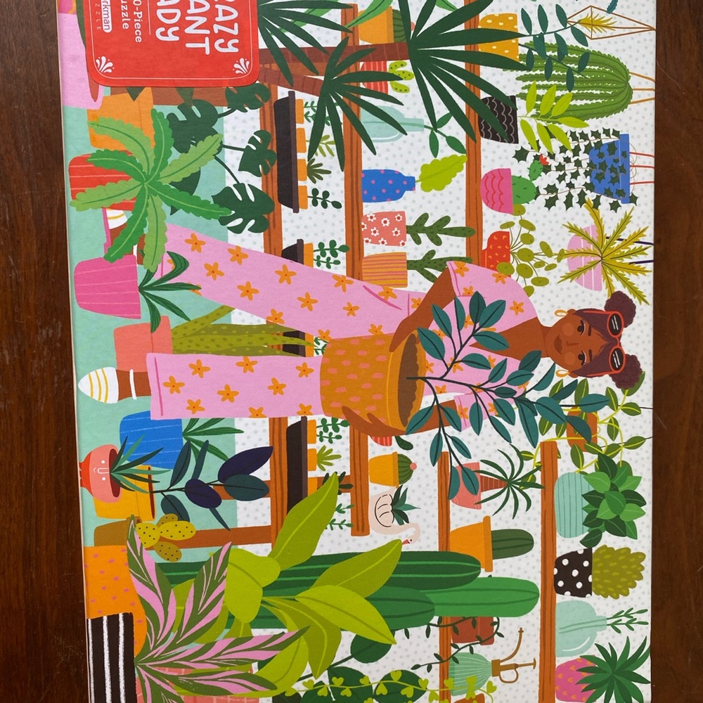 Colorful Plant Lady Puzzle